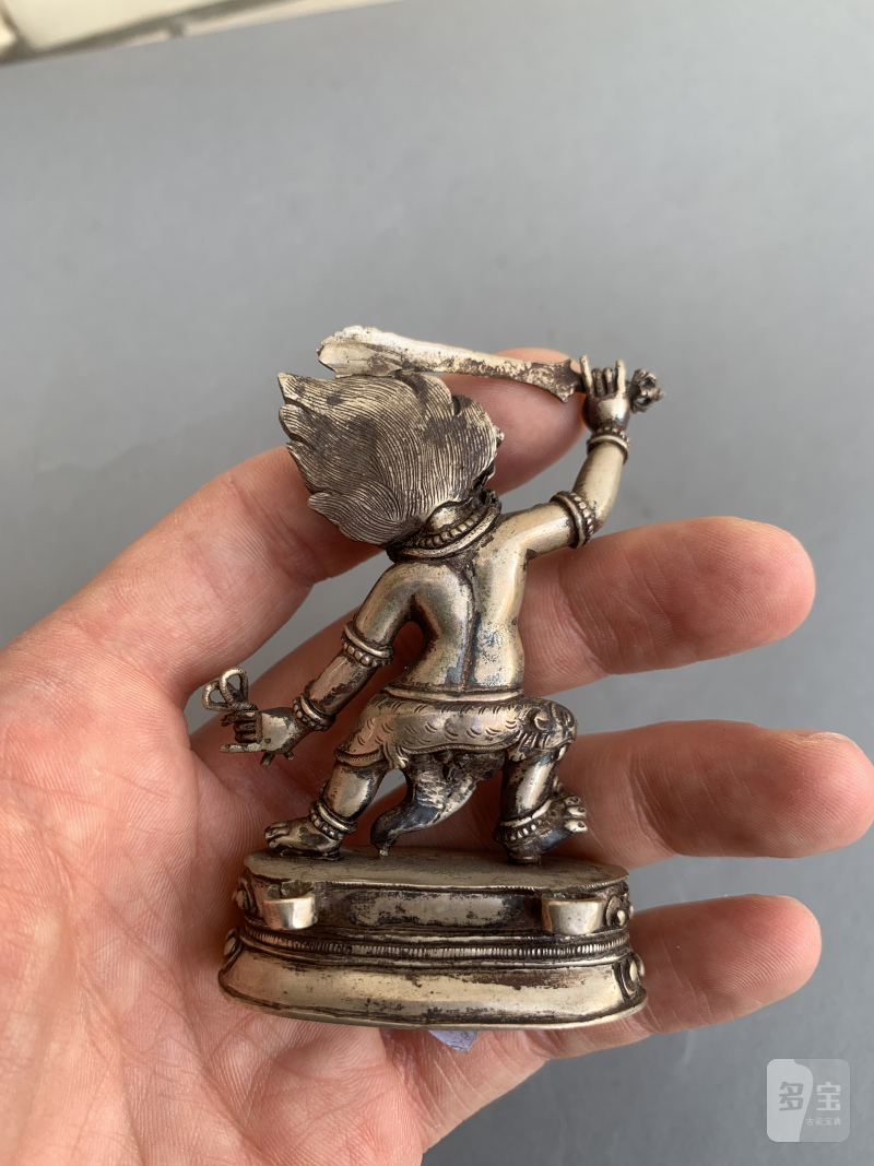 A SILVER FIGURE OF ACALA - 图11